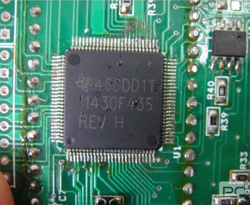 M430F435芯片破解
