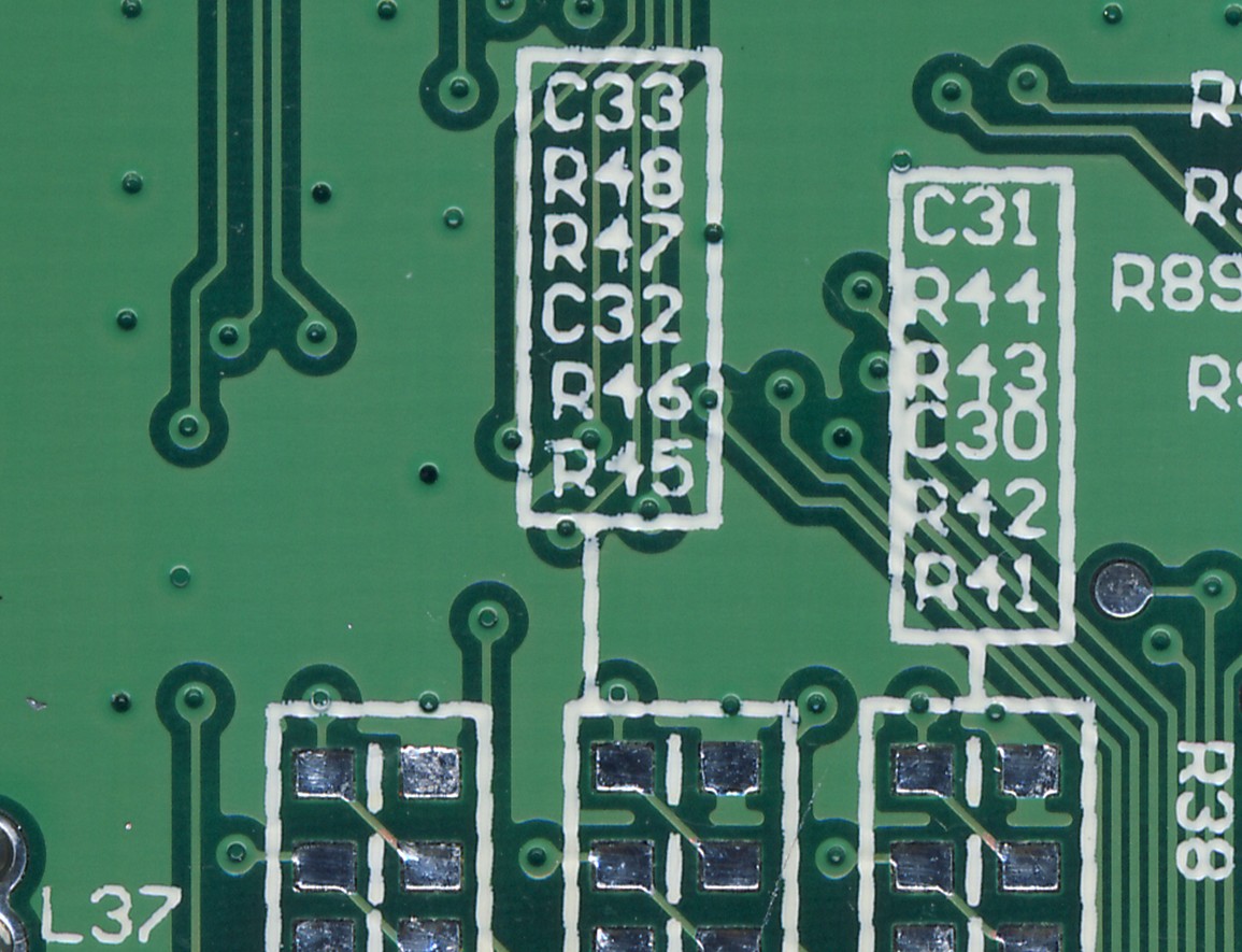 PCB丝印图